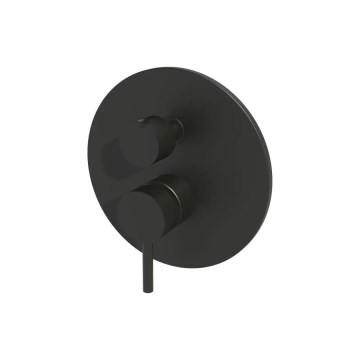 Paffoni - dušas jaucējkrāns slēptai iebūvei LIGHT, melns