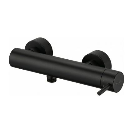 Paffoni - Dušas komplekts LIGHT ar jaucējkrānu, matēta melna