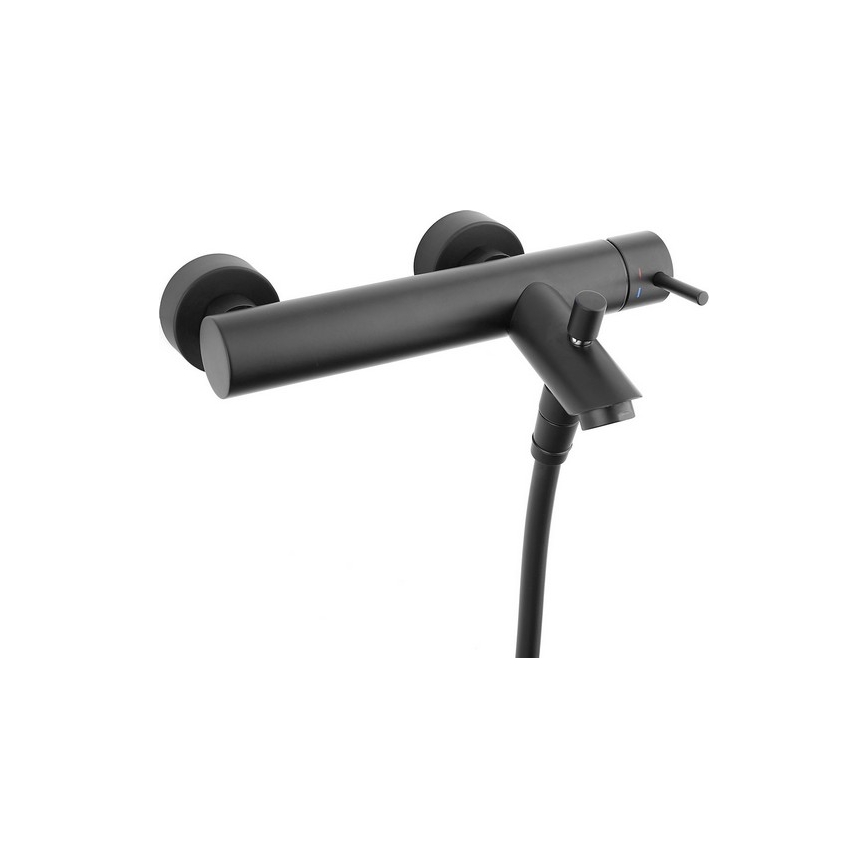 Paffoni - iebūvējamā duša ROUND melna