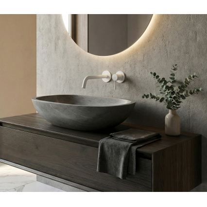 Paffoni - izlietnes iebūves jaucējkrāns LIGHT, matēts balts