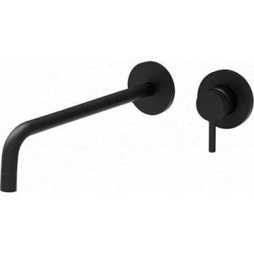 Paffoni - izlietnes jaucējkrāns iebūvei LIGHT melns