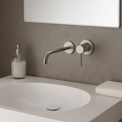 Paffoni - Izlietnes jaucējkrāns iebūvējamai montāžai LIGHT spīdīgs hroms