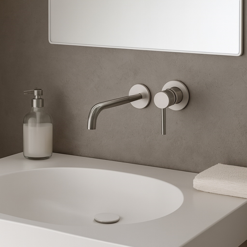 Paffoni - Izlietnes jaucējkrāns iebūvējamai montāžai LIGHT spīdīgs hroms