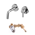 Paffoni - Izlietnes jaucējkrāns iebūvētai uzstādīšanai LIGHT, spīdīgs hroms