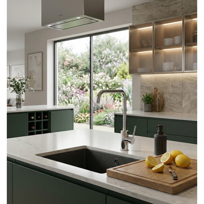 Paffoni - izlietnes jaucējkrāns LIGHT, 32,6 cm, spīdīgs hroms