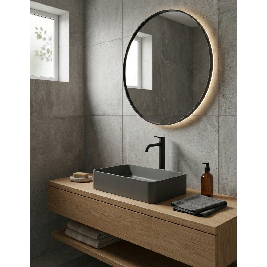 Paffoni - izlietnes jaucējkrāns LIGHT, melns