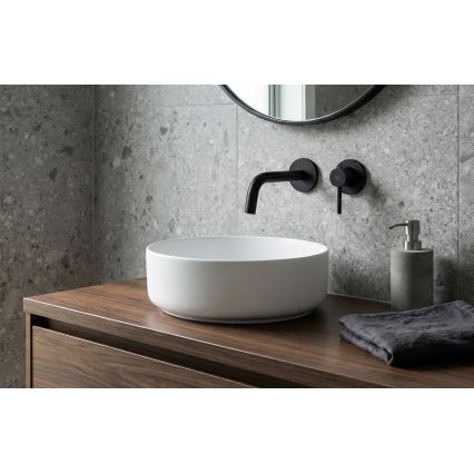 Paffoni - Izlietnes jaucējkrāns slēptai iebūvei LIGHT melns