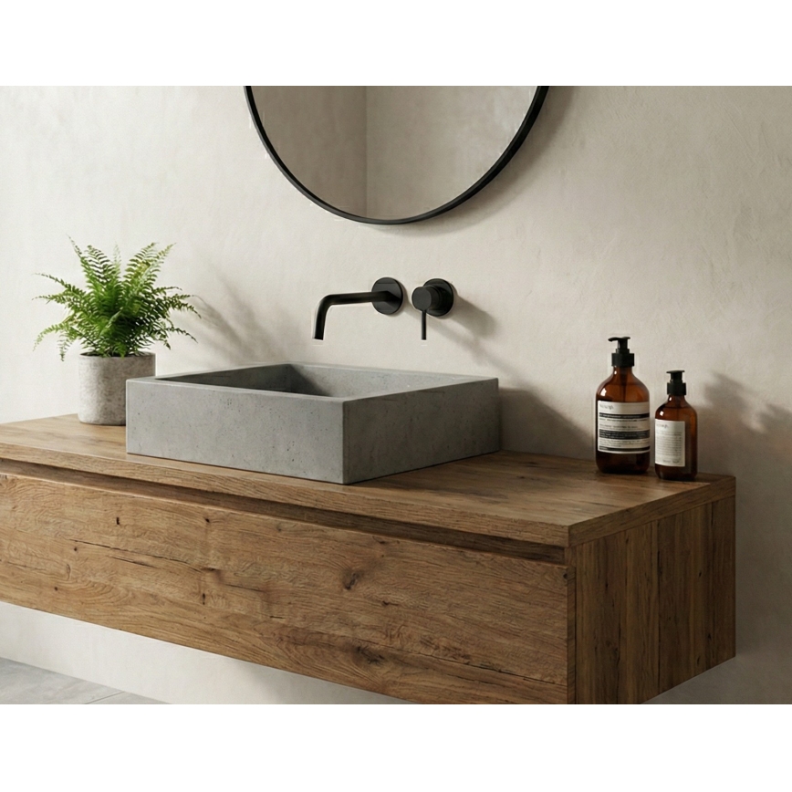 Paffoni - Izlietnes jaucējkrāns slēptai montāžai LIGHT melns