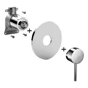 Paffoni - Jaucējkrāns iebūvei LIGHT matēts hroms