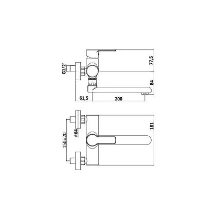 Paffoni - RED virtuves izlietnes jaucējkrāns, spīdīgs hroms