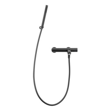 Paffoni - vannas komplekts ar jaucējkrānu LIGHT melns