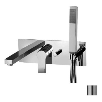 Paffoni - vannas komplekts ar slēptu jaucējkrānu TANGO, nerūsējošais tērauds