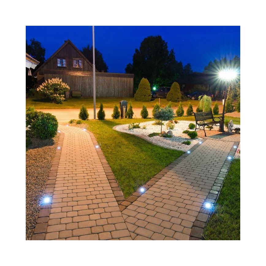 Pagalma lampa 1xGU10/35W/230V IP67
