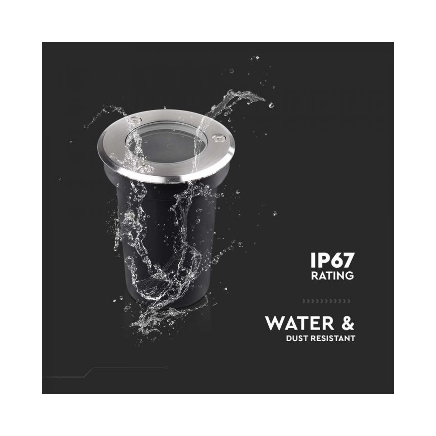 Pagalma lampa 1xGU10/35W/230V IP67