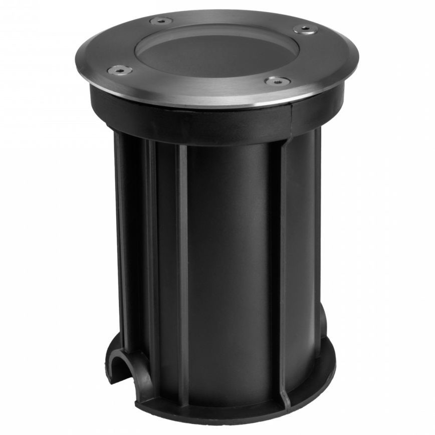 Pagalma lampa LUKKA CONNECT 1xGU10/4W/230V IP67 matēts hroms apaļa