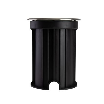 Pagalma lampa LUKKA CONNECT 1xGU10/4W/230V IP67 matēts hroms apaļa
