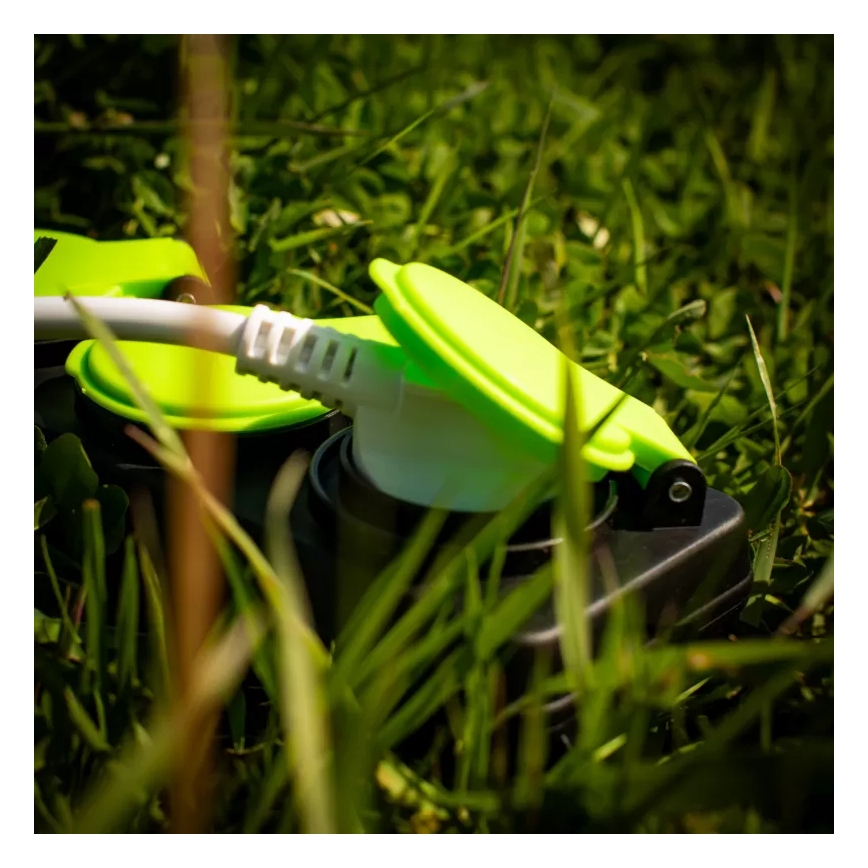 Pagarinājuma kabelis ar slēdzi, 3 kontaktligzdas, 3 m, IP44