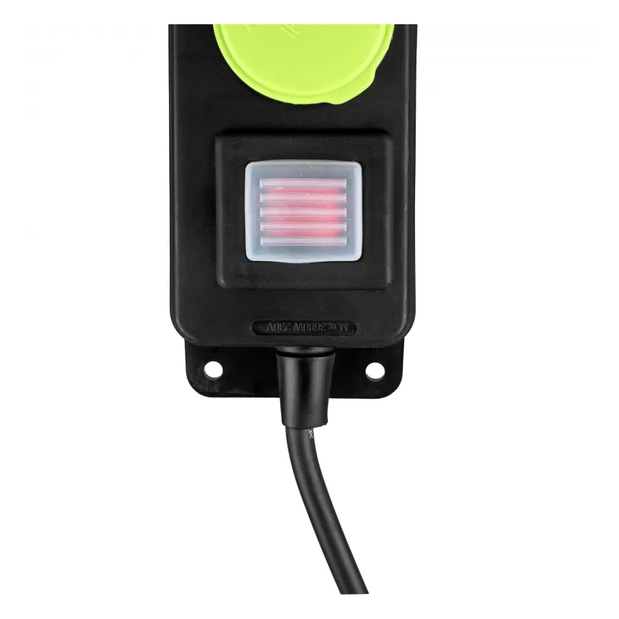 Pagarināmais kabelis ar slēdzi, 3 kontaktligzdas, 5 m, IP44