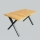 Pagarināms ēdamgalds DOMO 150/190x80 cm craft ozols/melns
