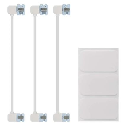 KOMPLEKTS 3x LED RGBIC+CCT Aptumšojams panelis - paplašinājums 3xLED/1,8W/230V Wi-Fi Tuya