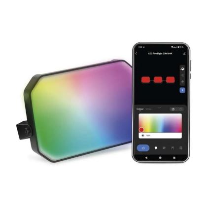 LED RGBIC Aptumšojams āra prožektors GoSmart - paplašinājums LED/4W/230V 3000-6500K IP65 Wi-Fi Tuya