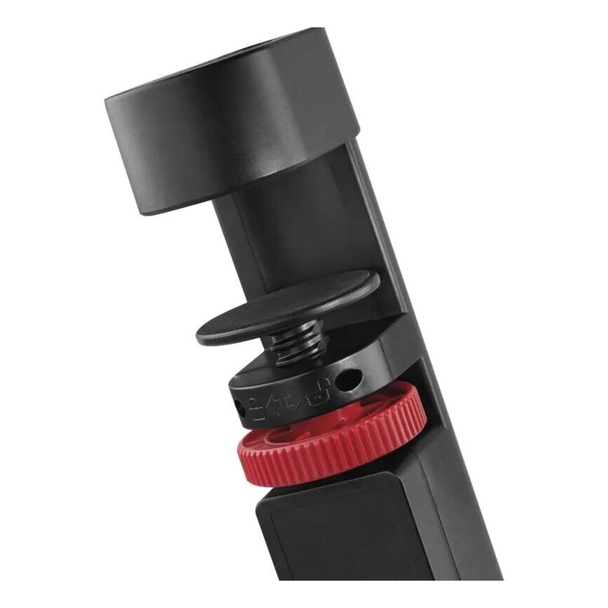 Pagarinātāja vads ar stiprinājumu pie galda 3Z + 3xUSB 1,5m melna