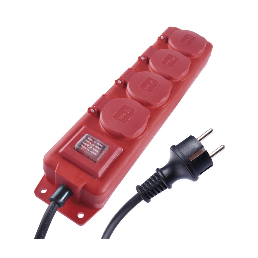 Pagarinātāja vads GUM 4Z 5m IP44