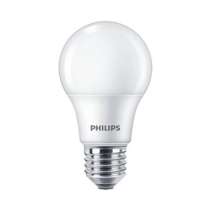 PAKA 6x LED Spuldze Philips A60 E27/8W/230V 2,700K