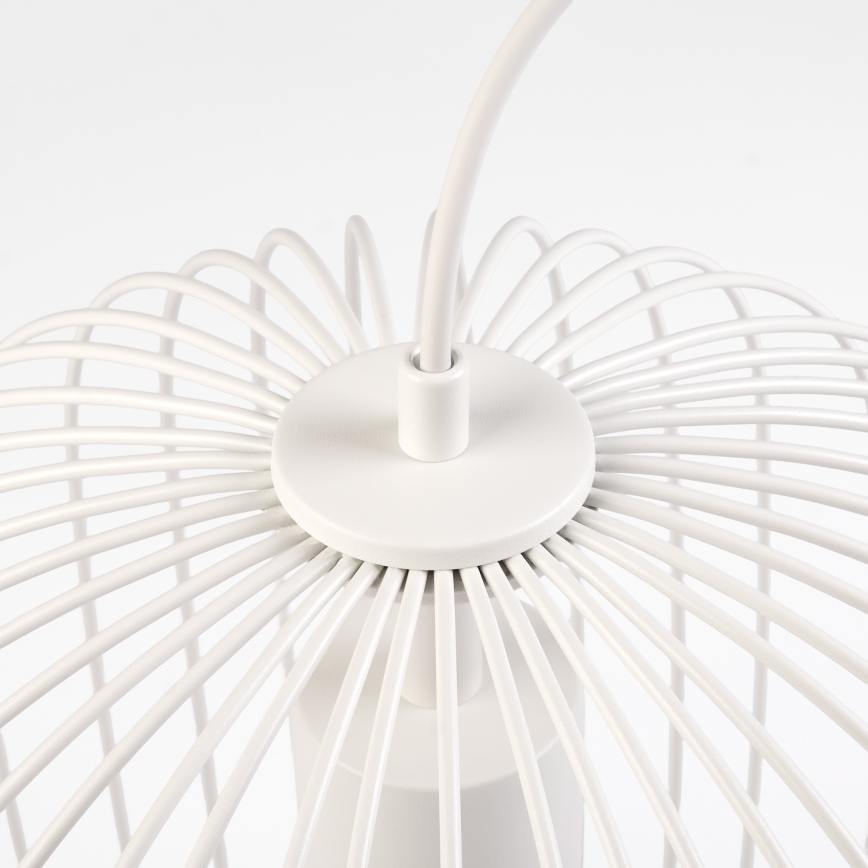 Pakaramā lampa ar kabeli OVELLA 1xE27/15W/230V Ø 34 cm krēmkrāsaina