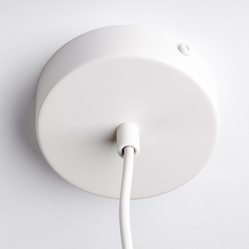 Pakaramā lampa ar kabeli OVELLA 1xE27/15W/230V Ø 34 cm krēmkrāsaina