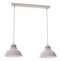 Pakaramā lampa ar kabeli SVEN 2xE27/15W/230V krēmkrāsaina
