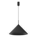 Pakaramā lampa ar trosi CAPITAL 1xGX53/15W/230V Ø 46 cm melna
