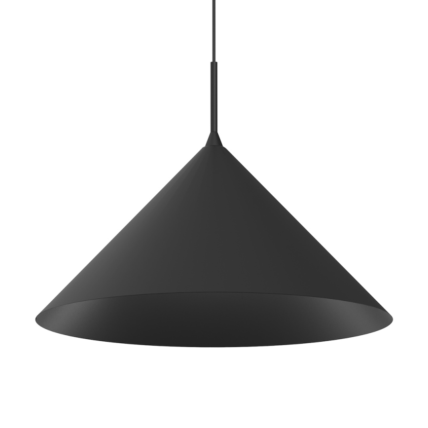 Pakaramā lampa ar trosi CAPITAL 1xGX53/15W/230V Ø 46 cm melna