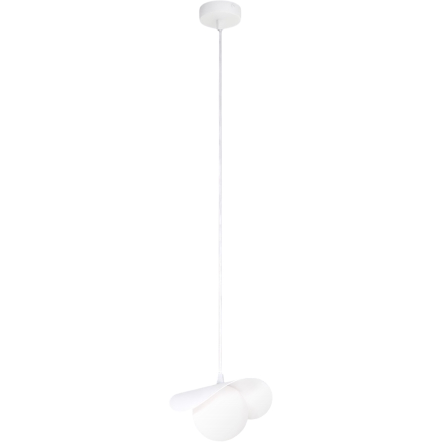 Pakaramā lampa ar trosi RITUAL 1xG9/8W/230V balta