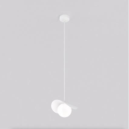 Pakaramā lampa ar trosi RITUAL 1xG9/8W/230V balta