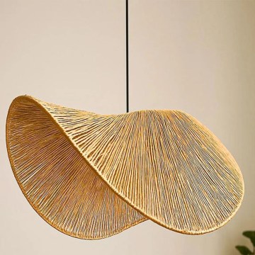Pakaramā lampa ar vadu BOHO 1xE27/40W/230V rafija