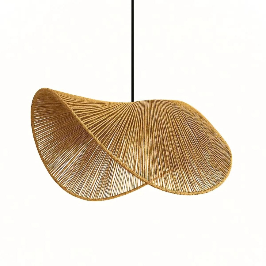 Pakaramā lampa ar vadu BOHO 1xE27/40W/230V rafija