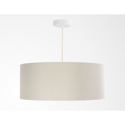 Pakaramā lampa ar vadu BOHO TRINITI 1xE27/60W/230V Ø 50 cm krēmkrāsaina
