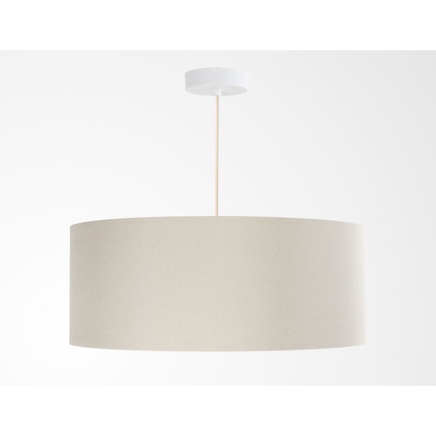 Pakaramā lampa ar vadu BOHO TRINITI 1xE27/60W/230V Ø 50 cm krēmkrāsaina