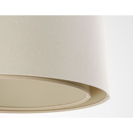 Pakaramā lampa ar vadu BOHO TRINITI 1xE27/60W/230V Ø 50 cm krēmkrāsaina
