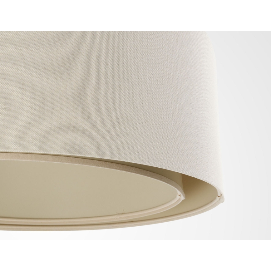 Pakaramā lampa ar vadu BOHO TRINITI 1xE27/60W/230V Ø 50 cm krēmkrāsaina