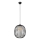 Pakaramā lampa ar vadu DESTELLO 1xE27/15W/230V Ø 32 cm melna