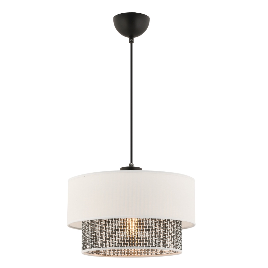 Pakaramā lampa ar vadu ECHO 1xE27/60W/230V krēmkrāsaina/pelēka