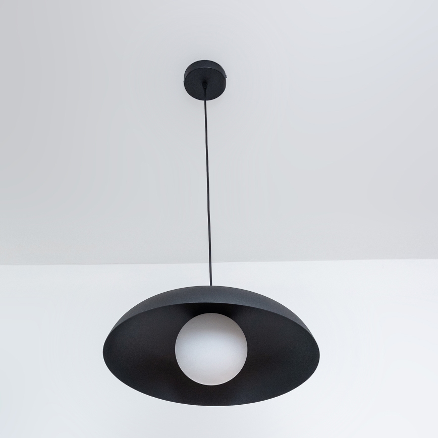 Pakaramā lampa ar vadu ECLIPSE 1xE27/15W/230V melna