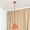 Pakaramā lampa ar vadu ETNA II 1xE27/15W/230V Ø 25 cm oranžā