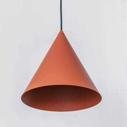 Pakaramā lampa ar vadu ETNA II 1xE27/15W/230V Ø 25 cm oranžā