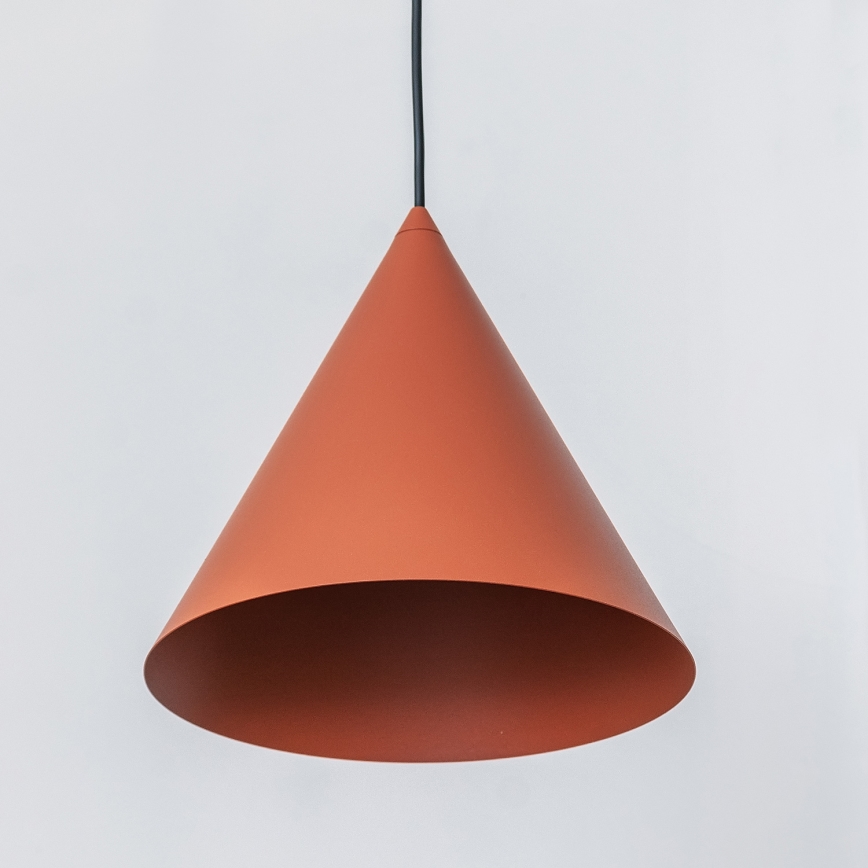 Pakaramā lampa ar vadu ETNA II 1xE27/15W/230V Ø 25 cm oranžā