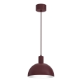 Pakaramā lampa ar vadu HANDA 1xE27/15W/230V burgundijas sarkana