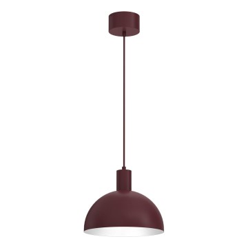 Pakaramā lampa ar vadu HANDA 1xE27/15W/230V burgundijas sarkana