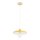 Pakaramā lampa ar vadu LITO 1xE27/15W/230V dzeltena